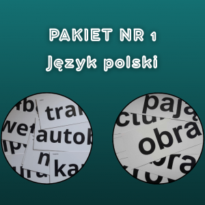 Karty do czytania j. polski Zestaw 1