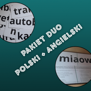 Pakiet kart polski + angielski 1