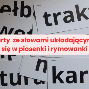 Karty do czytania j. polski Zestaw 2
